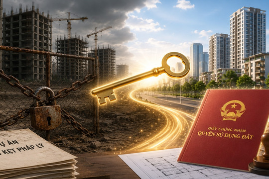 Cơ chế mới gỡ vướng sổ đỏ cho hàng nghìn dự án bất động sản mắc kẹt pháp lý