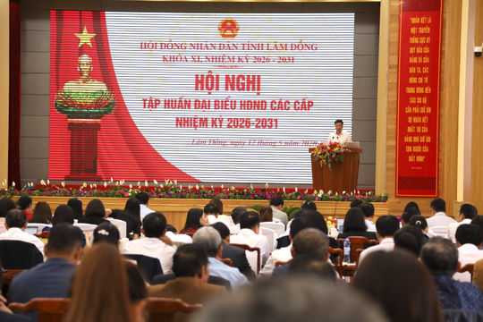 Lâm Đồng tập huấn kỹ năng hoạt động cho đại biểu HĐND các cấp