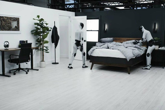 Robot Figure 03 phối hợp dọn phòng trong 2 phút: Bước tiến mới của AI