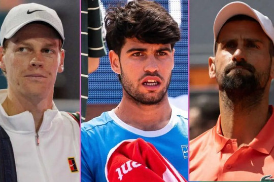 AI phác họa tay vợt hoàn hảo: Sự kết hợp giữa Alcaraz, Djokovic và Sinner