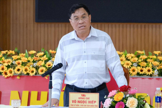 Đẩy nhanh giải ngân vốn đầu tư công khu vực Bảo Lộc, Bảo Lâm