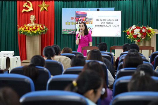 Lâm Đồng tập huấn hỗ trợ phụ nữ khởi nghiệp