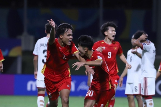 U17 Việt Nam thắng nghẹt thở UAE để lần đầu giành vé dự World Cup