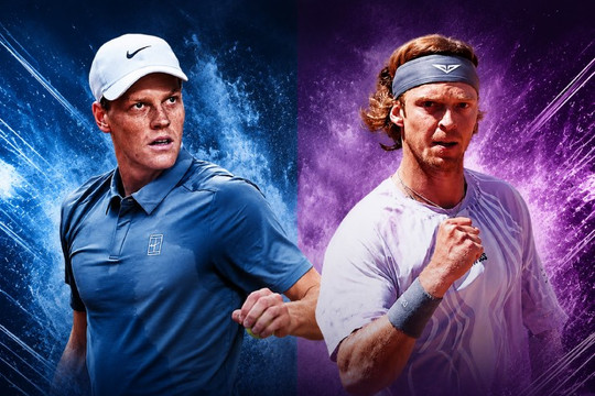 Sinner đối đầu Rublev tại tứ kết Rome Open 2026: Cơ hội phá kỷ lục của Djokovic