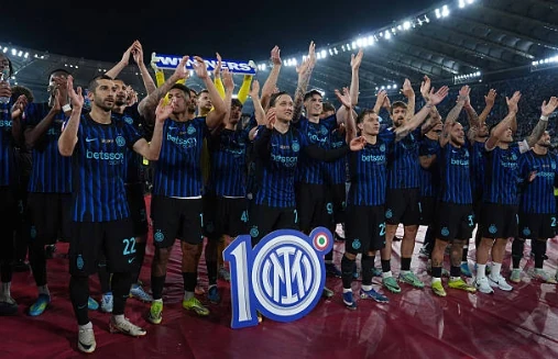 Inter Milan vô địch Coppa Italia: Thắng Lazio 2-0, hoàn tất cú đúp danh hiệu quốc nội