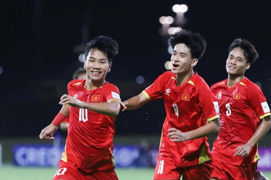 U17 Việt Nam giành vé dự U17 World Cup sau màn lội ngược dòng ngoạn mục trước UAE