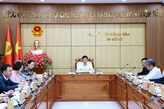 Chủ tịch HĐND tỉnh Lâm Đồng Lưu Văn Trung chỉ đạo xử lý nhiều vụ việc kéo dài