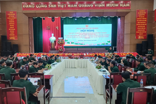 Cựu chiến binh Lâm Đồng phát huy vai trò nêu gương