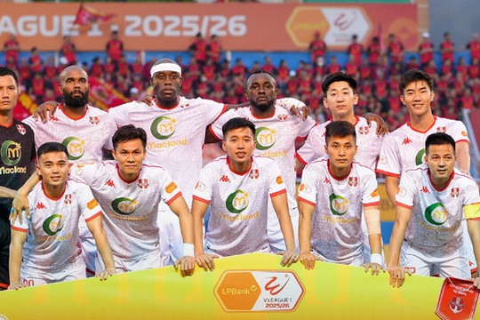 Hải Phòng đấu Becamex TPHCM vòng 23 V-League: Quyết tâm đòi nợ tại Lạch Tray