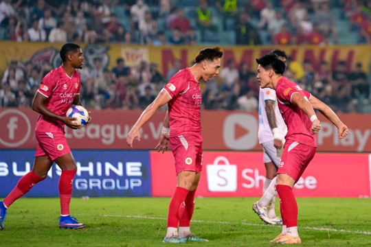 CAHN hướng tới ngôi vương V-League 2025/26 trong cuộc tiếp đón Thanh Hóa