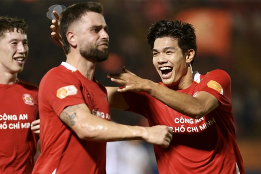 Công an Hà Nội trước ngưỡng cửa vô địch V-League 2025/26 sớm 3 vòng đấu