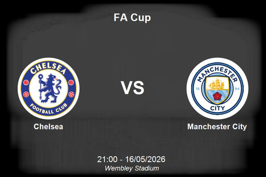 Nhận định Chelsea vs Manchester City - Chung kết FA Cup tại Wembley Stadium