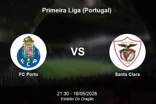 Nhận định FC Porto vs Santa Clara - Primeira Liga: Sức mạnh tuyệt đối tại Dragão