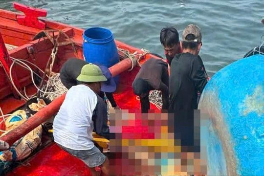 Thuyền viên tử vong nghi do bệnh giảm áp khi khai thác hải sản ở La Gi