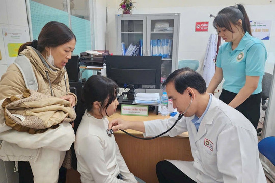 369 người dân Lâm Đồng được khám, tầm soát tim mạch miễn phí