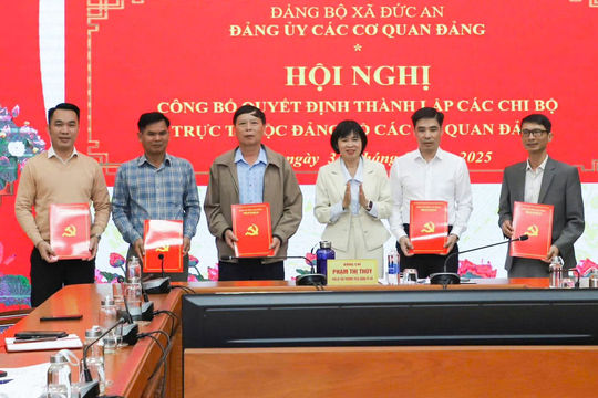 Ðức An quan tâm tạo nguồn phát triển đảng viên