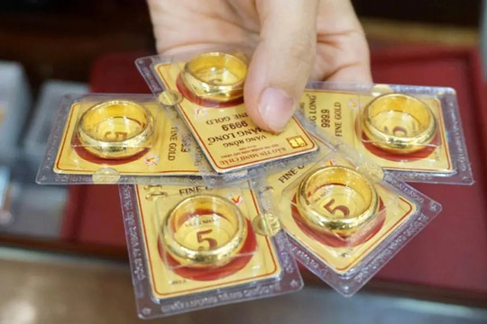 Giá vàng hôm nay chiều 17/5/2026: Vàng SJC, 9999, 24k chốt giảm 3-4 triệu đồng so với tuần trước