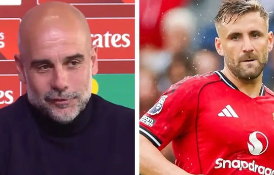 Pep Guardiola gây bất ngờ khi gọi Luke Shaw là "cầu thủ yêu thích" sau chung kết FA Youth Cup