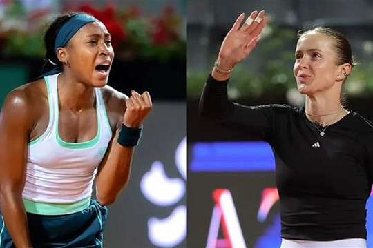 Elina Svitolina đăng quang Rome Open 2026 sau chiến thắng kịch tính trước Coco Gauff