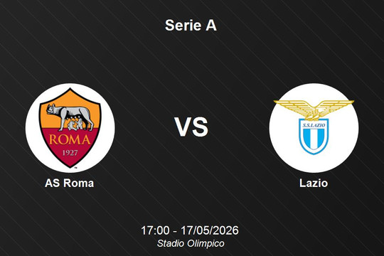Nhận định AS Roma vs Lazio - Derby della Capitale rực lửa tại Serie A