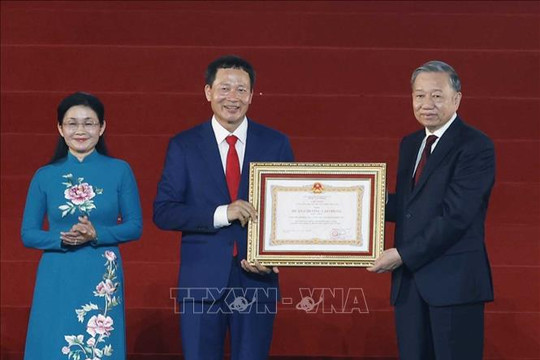 Tổng Bí thư, Chủ tịch nước Tô Lâm dự Lễ công bố Nghị quyết của Quốc hội về thành lập thành phố Đồng Nai