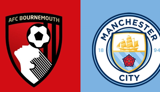 Bournemouth đối đầu Man City: Khúc cua quyết định ngôi vương Ngoại hạng Anh