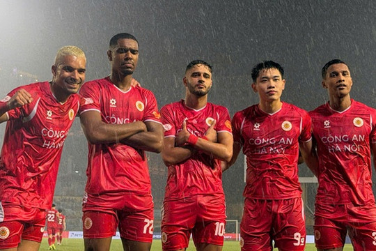 Công an Hà Nội quyết tâm phá kỷ lục 64 điểm của Hà Nội FC tại V-League 2025/26