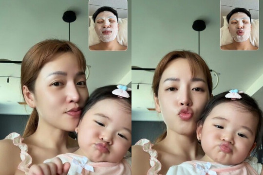 Bé Anya nhà Puka và Gin Tuấn Kiệt gây ấn tượng với vẻ ngoài như bản sao của bố