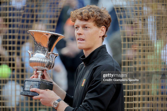 Jannik Sinner vô địch Rome Open: Hoàn tất Golden Masters và kỷ lục 50 năm lịch sử