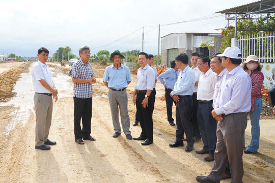 Quyết liệt tháo gỡ mặt bằng dự án giao thông trọng điểm tại Hàm Thuận