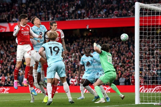 Arsenal nhọc nhằn hạ Burnley 1-0: Kai Havertz và bước ngoặt đến từ bản lĩnh
