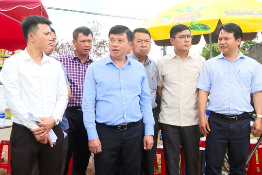 Bí thư Tỉnh ủy Lâm Đồng Y Thanh Hà Niê Kđăm yêu cầu đẩy nhanh thi công các tuyến cao tốc