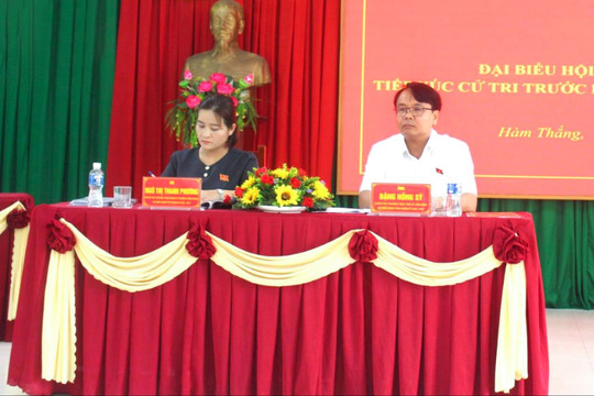Cử tri phường Hàm Thắng kiến nghị nhiều vấn đề dân sinh, hạ tầng và an sinh xã hội