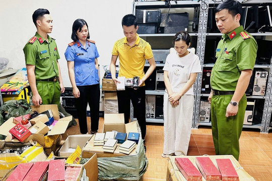 Công an tỉnh Thanh Hóa triệt phá đường dây buôn nước hoa giả trị giá 200 tỷ đồng