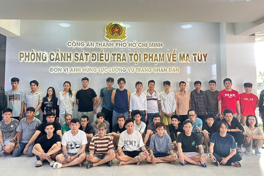 Khởi tố 71 bị can trong đường dây ma túy lớn tại TP.HCM liên quan ca sĩ Long Nhật và Sơn Ngọc Minh