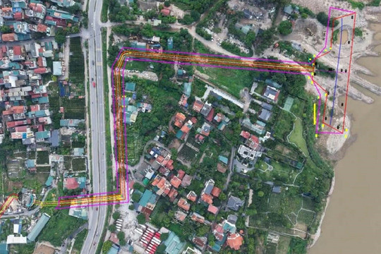 Tiến độ dự án cống ngầm 163 tỷ đồng chống ngập cho khu đô thị Ciputra và vùng lân cận tại Hà Nội