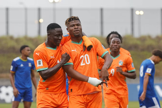 Bờ Biển Ngà chốt danh sách World Cup 2026