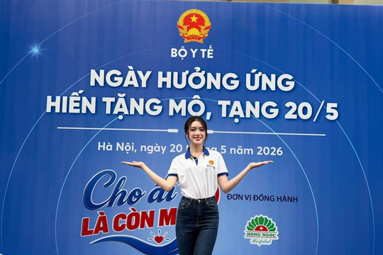 Hoa hậu Phan Phương Oanh đăng ký hiến tạng: Nghĩa cử nhân văn của Miss World Vietnam 2025