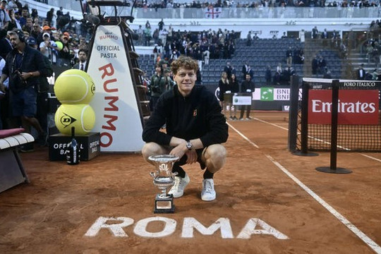 Jannik Sinner vô địch Rome Masters 2026: Kỷ nguyên Big 1 chính thức bắt đầu