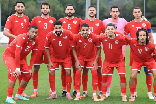 Tunisia chốt danh sách World Cup 2026