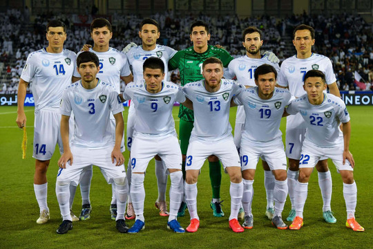 Uzbekistan chốt danh sách World Cup 2026