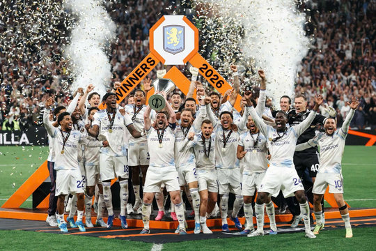 Aston Villa đăng quang Europa League