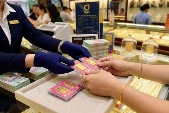 Giá vàng hôm nay chiều 22/5/2026: Vàng miếng vàng nhẫn hạ 400 nghìn đồng