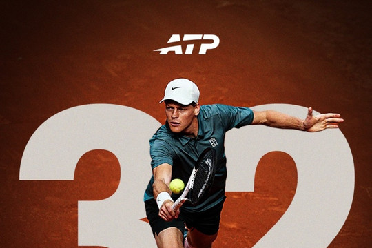 Jannik Sinner thống trị tuyệt đối: Xô đổ kỷ lục của Novak Djokovic để hoàn tất Career Golden Masters