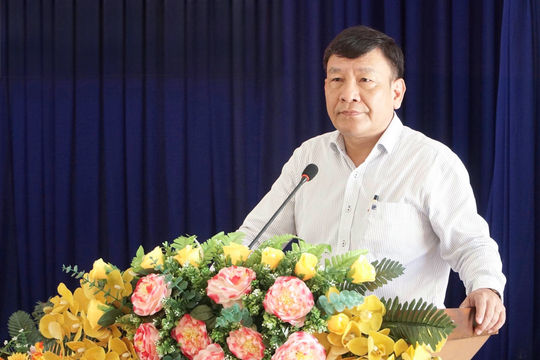 Phó Bí thư Tỉnh ủy Lâm Đồng Bùi Thắng tiếp xúc cử tri xã Đạ Huoai 3