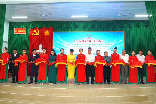 Lâm Đồng có nhà máy sản xuất sản phẩm nông nghiệp công nghệ cao từ cây cao lương ngọt đầu tiên