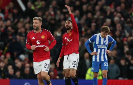 Brighton đối đầu Man Utd tại vòng 38: Quyết đấu vì vé châu Âu và kỷ lục của Bruno Fernandes