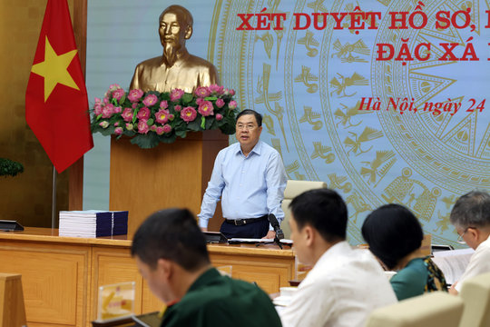 Phó Thủ tướng Thường trực Phạm Gia Túc chủ trì phiên họp của Hội đồng tư vấn đặc xá năm 2026