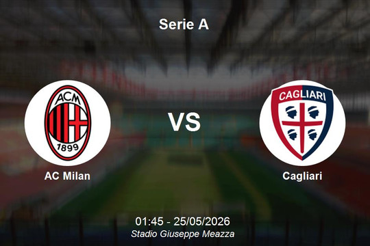 Nhận định AC Milan vs Cagliari - Serie A: Khẳng định vị thế tại San Siro
