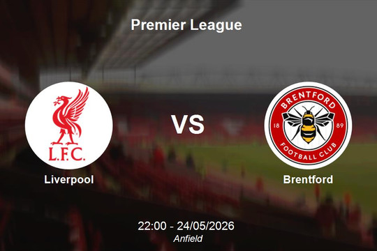 Nhận định Liverpool vs Brentford - Premier League: Pháo đài Anfield đón 'Bầy ong'